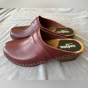 Sandgrens penny loafer clogs, unisex size 45